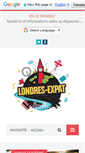 Mobile Screenshot of londres-expat.com